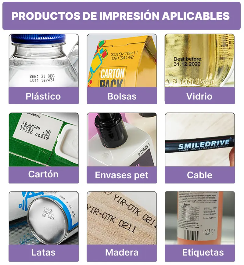 aplicaciones de codificadora portatil tij