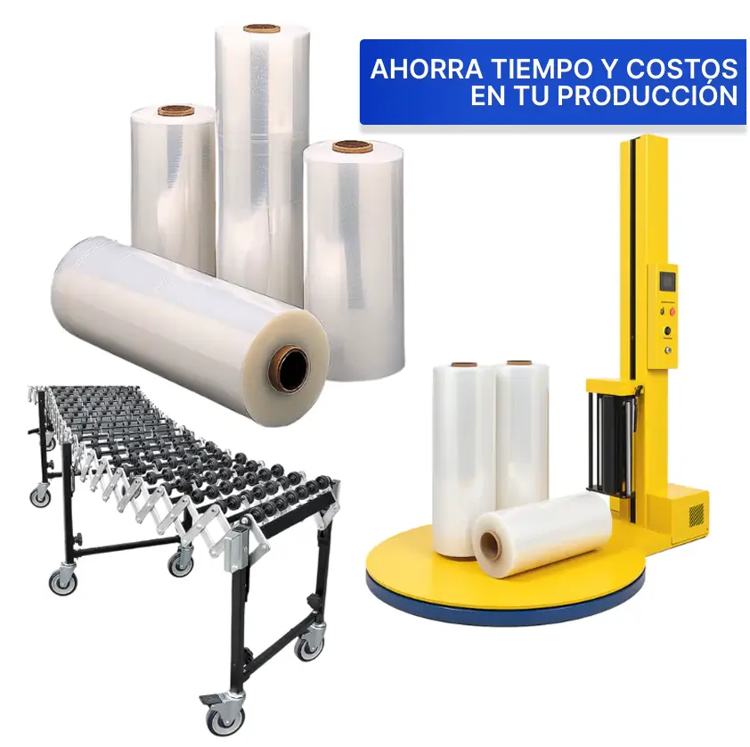 equipos film para utomatización de envovler