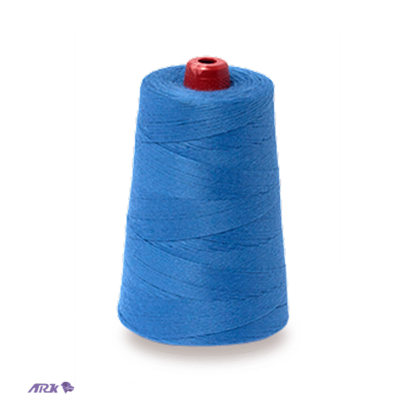 hilo polyester azul